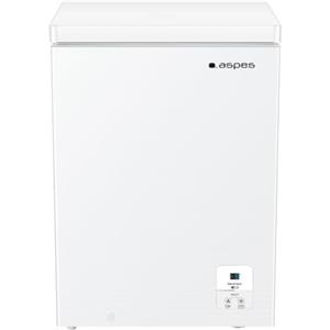 Aspes Congelatore Orizzontale Bianco ACH1003EDC Capacità 100 Litri, Dual Cooling, 4 Stelle, Modalità Super Congelamento, Tecnologia Ciclica, Porta Apribile, 1 Cestino, Basso Livello Sonoro