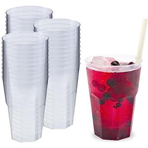 Silverkitchen 30x bicchieri da cocktail da 0,3 L, trasparenti in PP a 6 angoli, Made in Germany da Silverkitchen. Bicchieri da cocktail in plastica dura, resistenti e riutilizzabili