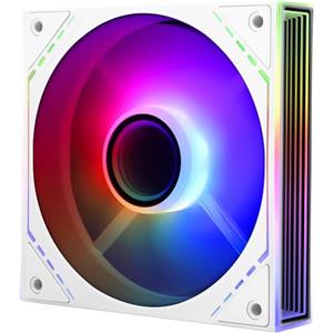 Thermalright TL-M12RW-S CPU ARGB Ventola da 120 mm, 4 Pin PWM Connettore Silenziosa per Computer con Cuscinetto S-FDB, Desktop Ventola con Effetto Luminoso