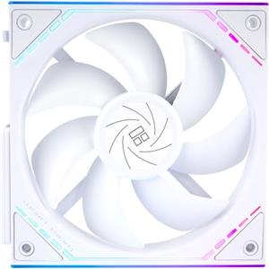 Thermalright TL-M12QWCPU Ventola di raffreddamento da 120 mm, connettore PWM, raffreddamento silenzioso del computer con cuscinetto S-FDB, ventola per PC con effetto luce a specchio ARGB, basso rumore