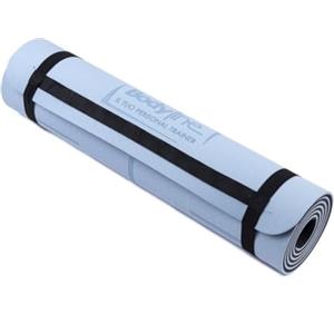 Bodyline Tappetino Yoga Lotus In TPE 183x61x0,8 Cm Tappetino Yoga Antiscivolo - Materassino Fitness E Pilates Spessore 8 Mm Con Cinghia Per Casa E Palestra