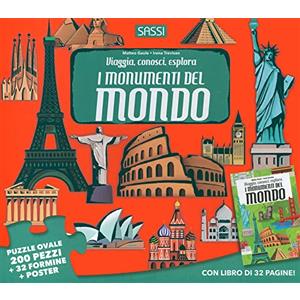 Sassi Monumenti del mondo. Viaggia, conosci, esplora. Ediz. a colori. Con puzzle