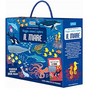 Sassi Il mare. Viaggia, conosci, esplora. Ediz. illustrata. Con puzzle