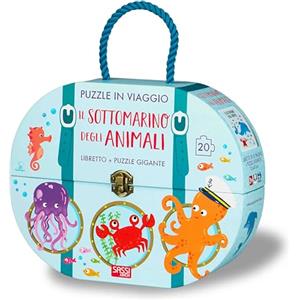 Sassi Il sottomarino degli animali. Puzzle in viaggio. Ediz. a colori. Con puzzle