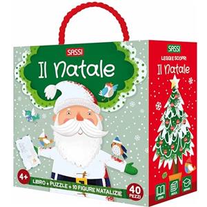 Sassi Il Natale. Q-box. Ediz. a colori. Con puzzle
