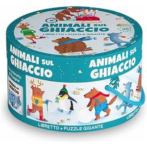 Sassi Animali sul ghiaccio. Ediz. a colori. Con puzzle
