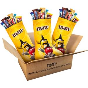 M&M's & Friends 3 Calze della Befana, Edition Epifania con 1560g di cioccolato M&M's, Twix, Snickers, Bounty, Mars e Milky Way