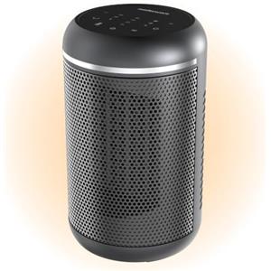Mellerware Termoventilatore Ceramico 1500W, Basso Consumo, Silenzioso, Homy | Termoventilatore elettrico compatto con modalità ECO, 3 potenze, <40 dB, oscillazione 75° e timer 8 h, fino a 15 m².