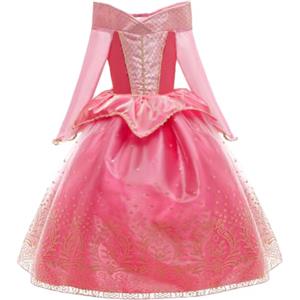 New front Costume da Principessa Abito delle Ragazze Fantasia Comunione Battesimo Vestito Principessa Bambina Festa di Halloween Compleanno Natale Carnevale Cerimonie