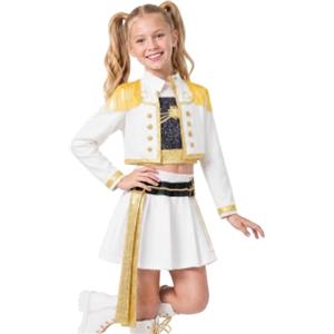 Zinueen Costume da Cacciatore Cosplay Anime Bambina, Halloween e Carnevale | Indicato per feste a tema, spettacoli e compleanni, design versatile per diverse occasioni di cosplay ed eventi festivi.