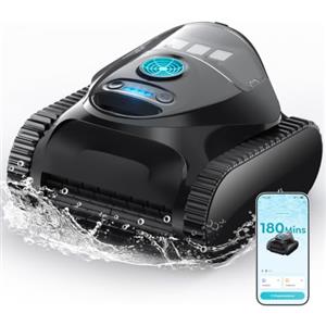 BRINBO (2026 Nuovo) C1 Robot Piscina Pareti e Fondo, Linea d'acqua, 15900 LPH | Doppio Filtro, Autonomia 180 min, 7 Modalità di Pulizia, Aspirazione Potente, Controllo App, Aspiratore Piscina Fino a 150 m²