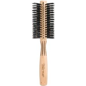 Tek Spazzola Rullo Setole Ecologiche 55mm - spazzola ecologica capelli medi manico faggio