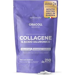 Symbeauty Collagene Idrolizzato e Acido Ialuronico 210Cpr Oracoll Advanced