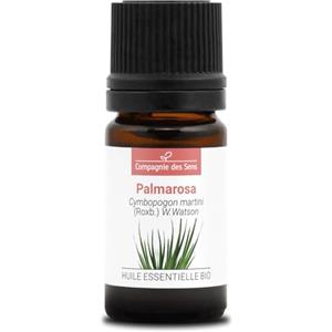 La Compagnie des Sens PALMAROSA (Cymbopogon martinii) BIO - 5mL - Olio Essenziale di Qualità Premium - 100% Puro, Naturale, Garantito ChromaCert® - Chemiotipizzato & Integrale