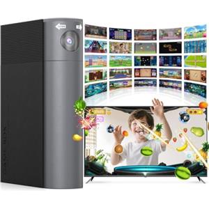 GREENTREEN Console Giochi TV per Bambini: Sistema Plug and Play per Sport in Casa | con Sensore di Movimento AR; Videogiochi Interattivi Educativi; Idea Regalo per Bambino e Bambina