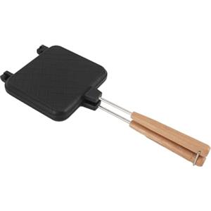 Haofy Macchina Doppia Faccia, Tostapane per Colazione con Padella Ribaltabile per Fornello a Gas a Induzione, 6,1x14,6