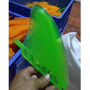 MoSundi per tpu Materiale per tavola da surf Fin Soft Tail Piece per tpu | Gomma morbida per materiale TPU, resistente agli urti, superficie liscia, previene lesioni, costruzione