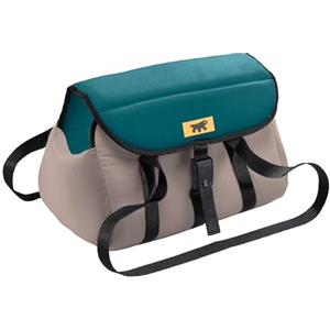 Ferplast Trasportino Gatto MILU', Trasportino per Cani, Trasportino per Gatti, Manici Regolabili, Cinghia di sicurezza, fino a 10 Kg, 45 x 26 x h 28 cm, Tortora