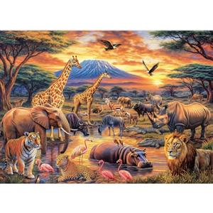 HUADADA Puzzle da 1000 pezzi, per adulti e bambini dai 14 anni in su