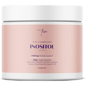 QSTA Myo Inositolo e D-Chiro Inositolo Integratore 4100mg - Capsule Vegane - Supporto Metabolico, Equilibrio Ormonale e Benessere Psicologico - 9-in-1, Folato 5-MTHF, Cromo, Zinco, inositolo 4000mg