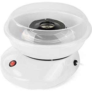 VENDEUR PRO Zucchero filato Macchina per casa macchina per bambini zucchero filato dispositivo Maker 500 W con zucchero cucchiaio e 10 Bastoncini bianco