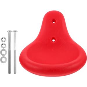 NESTINGHO Sedili per Altalena da Esterno in Plastica Rosso per Adulti | Ricambio per Parco e Giardino, Comodi e Resistenti alle Intemperie, Assorbimento Urti e Flessibilità