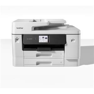 Brother MFC-J6960DW A3 Inkjet Printer | A3 e A4 4 in 1 (stampa/copia/scansione/fax), Wi-Fi/USB/NFC, 2 x 250 fogli, touchscreen da 8,8 cm, spina UK