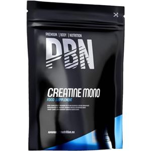 Premium Body Nutrition PBN Creatina Monoidrato, Polvere, 500g | Micronizzato, Senza Aromi, Supporto per Esercizio ad Alta Intensità, 5g per Dose, Vegetariano, Nutrizione Sportiva