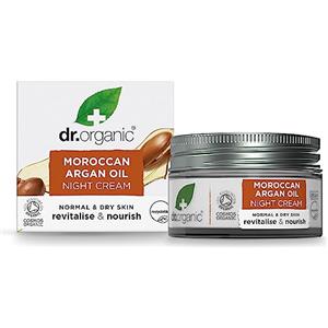 Dr.Organic Dr. Organic Crema de Noche con Aceite de Argan Marroqui - 50 ml