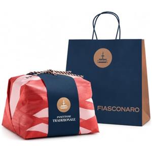 Generico Fiasconaro Panettone Tradizionale 1 kg con Shopper Regalo Incluso