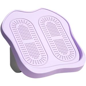 TOPBATHY Stepper per Esercizi da Seduti, Portatile, in Ferro e Plastica | Superficie Antiscivolo, Uso Silenzioso in Ufficio e Palestra, per Piedi e Caviglie, Riponibile Sotto Scrivania