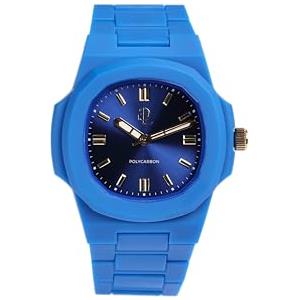 GDL Giovanni De Luca Orologio Uomo e Donna Elegante con Cassa in Policarbonato 40,5 x 8,8 mm - Movimento al Quarzo Giapponese,Impermeabile 5 ATM, Leggero e Resistente