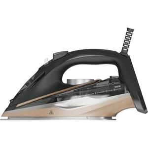 Solac - ferro da stiro a vapore 3200 W | Suola Bi-Flow Steam | Colpo vapore 240 g/min | Vapore continuo 45 g/min | Riscaldamento 30s | Anti-calcare | Antigoccia | Autopulizia