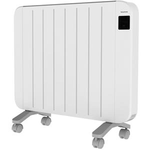 Taurus Nepal 2000 Radiatore Elettrico a Inerzia 2000W, Programmabile | Corpo in acciaio, 10 elementi in alluminio, LCD, finestra aperta; 20 m²