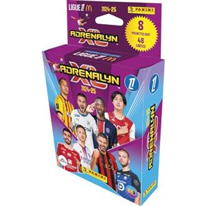 Panini ADRENALYN Ligue 1 McDonald's 2024-2025 Trading Cards Game Blister 8 tasche, 004843KBF8