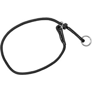 DINGO GEAR WWW.DINGOGEAR.COM 1977 Dingo Gear S04060 - Collare a strozzo per l'addestramento di cani, fatto a mano, con un limitatore, impermeabile, nero, M