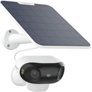 Amazon Renewed Reolink 4K Telecamera Wi-Fi Esterno Senza Fili, Argus 4 Pro(Ricondizionato) | 180° Doppia Lente F1.0, Visione Notturna a Colori, Sorveglianza Wireless, Rilevamento Smart, Archiviazione Locale