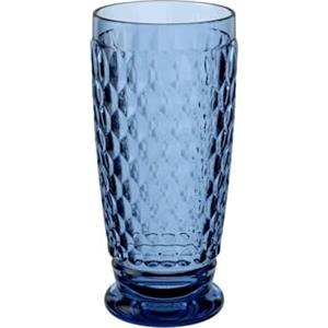 Villeroy & Boch Boston Coloured Bicchiere Birra, 400 ml, Vetro Cristallo, Blu, 16.2 x 15.5 x 19 cm