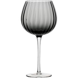 ROSE & TULIPANI MILANO Thun Rose&Tulipani - Calice Grigio in vetro, capacità 460ml, collezione Prismia
