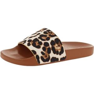 de fonseca Sandali Donna A Fascia Similscamosciato Fantasia Animalier, Sottopiede in Eva