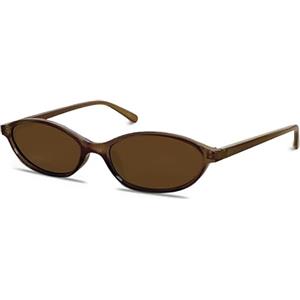 Ulknyss Occhiali da Sole Ovali Donna - Vintage Occhiali Sole Retrò Firmati Protezione UV400