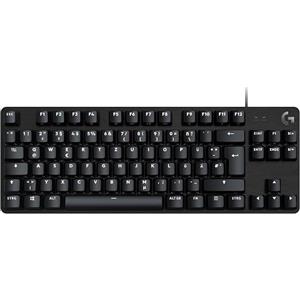 Unbranded Tastiera meccanica da gioco Logitech G413 TKL SE - Con retroilluminazione e interruttori meccanici tattili, anti-ghosting, compatibile con Windows, macOS, layout QWERTZ tedesco - Nero