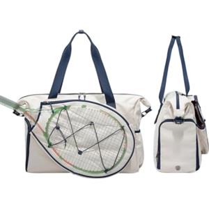 Generico Borsa tennis donna Contiene 2 Racchette Pala Sportiva e Borsone | Scomparto Scarpe Ventilato e Tasca per Capi Bagnati, Borsa per Laptop 39,6 cm Tennis e Palestra per Atleti Uomini Donne