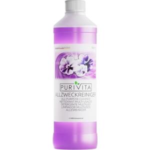 PURIVITA® Detersivo Pavimenti Concentrato Multiuso Profumato, 500 ml | 1 ml per litro: fino a 500 litri di soluzione. Pavimenti, piastrelle e superfici lavabili, profumo floreale