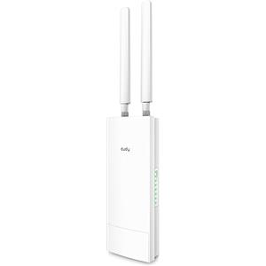 Cudy Router Wi-Fi 4G LTE AC1200 per esterni, IP65, PoE, LT500 Outdoor | Cat. 4, 150 Mbps in download, Wi-Fi 5 AC1200 (867/300), -40~65 °C, slot per Nano SIM, antenna rimovibile, VPN completa