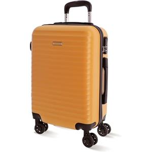 DON ALGODON - Trolley bagaglio a mano 55x40x20 (Espandibile) - 33L - Valigia Bagaglio a mano Ryanair - Valigia Media Rigida - Trolley Cabina Piccolo - Iris