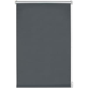 GARDINIA EASYFIX Tenda a rullo termica, Fissaggio a incastro o con adesivo, Altamente riflettente, Risparmio energetico, Opaco, Incl. materiale di montaggio, Grigio scuro, 45 x 150 cm (LxH)