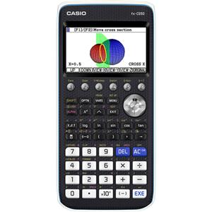 Casio FX-CG50 calcolatrice grafica senza CAS, display naturale ad alta defizione con 65.000 colori, Grafici in 3D, Python, scambio dati con Pc tramite US