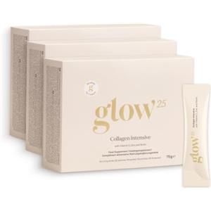 Glow25® Collagen Intensive [3x30 Porzioni] - Tripeptidi, vitamina C, zinco, biotina