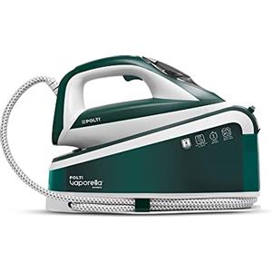 Polti Vaporella Express VE30.20, Ferro da Stiro Generatore di Vapore | Pressione 8 Bar, Potenza 2100 W, Funzione Eco, Colpo di Vapore 240 g/min, Temperatura Unica, Comandi Digitali Verde